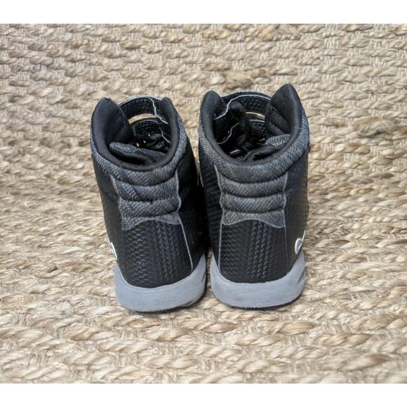 Nfinty Beast Black Midtop Performance Cheer Shoes Youth Size 4.5 Ankle Support - Picture 3 of 10